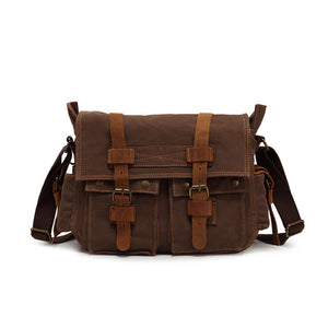 Mode Retro Segeltuch Herren Freizeittasche