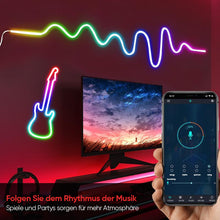 Laden Sie das Bild in den Galerie-Viewer, 24V Phantom Farbe Silikon Neon Band