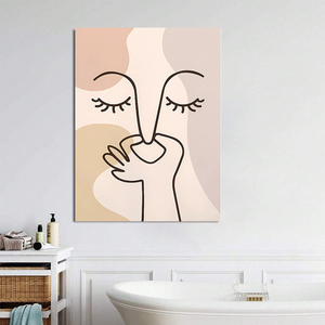 Cartoon Badezimmer Aufkleber