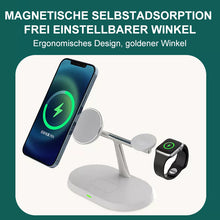 Laden Sie das Bild in den Galerie-Viewer, 3-in-1 kabelloses Tischladegerät