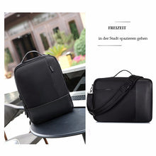 Laden Sie das Bild in den Galerie-Viewer, Hochwertiger Laptop-Rucksack mit USB-Anschlüssen