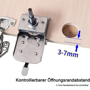 Verstellbare Scharnierlochvorrichtung