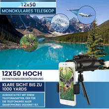 Laden Sie das Bild in den Galerie-Viewer, Tragbares Zoom HD 5000M-Teleskop