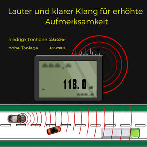 12-V-Auto- und Motorradhupen-Modifikationssatz