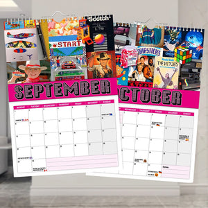 Zurück in die 80er Jahre - Wandkalender 2025