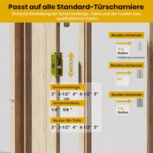 Laden Sie das Bild in den Galerie-Viewer, SAKER Frässchablone für Türscharniere
