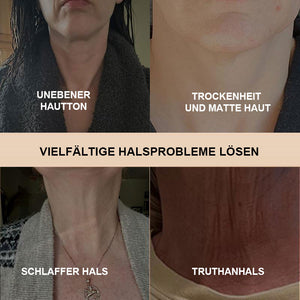 Straffende und hebende Halscreme