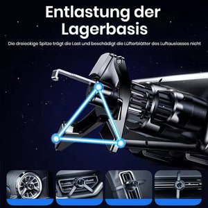 Kabellose Ladehalterung für das Auto mit Drehfunktion
