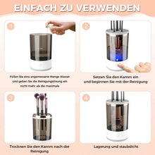 Laden Sie das Bild in den Galerie-Viewer, Elektrischer Make-up-Pinselreiniger