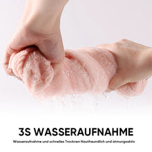 Laden Sie das Bild in den Galerie-Viewer, Koralle Samt Haartrocknermütze