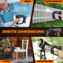 Laden Sie das Bild in den Galerie-Viewer, SAKER Akku-Farbspritzgerät