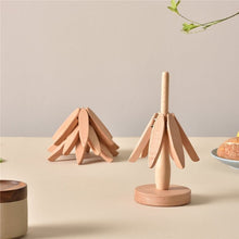 Laden Sie das Bild in den Galerie-Viewer, Ein Baum Solides Holz Isolierunterlage
