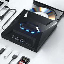 Laden Sie das Bild in den Galerie-Viewer, 7-in-1 Externes USB DVD-Laufwerk &amp; Blu-ray-Player