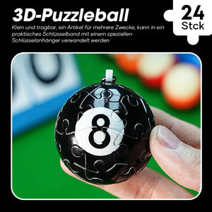 3D-Stereo-Puzzle-Schlüsselanhänger