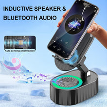 Laden Sie das Bild in den Galerie-Viewer, Wireless Induction Audio Bluetooth Speaker 5 in 1 Phone Holder
