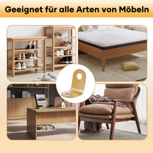 Laden Sie das Bild in den Galerie-Viewer, Verdickter 2-Loch-Großeckcode, rechtwinkliges Verbindungszubehör