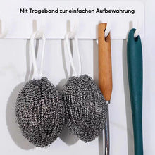 Laden Sie das Bild in den Galerie-Viewer, Geschirrspülkugel aus Draht mit Umhängeband
