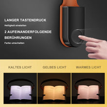 Laden Sie das Bild in den Galerie-Viewer, Magnetbuchlampe aus Leder