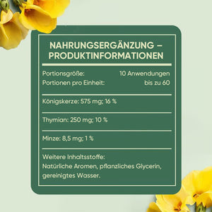 Kräuter-Diffusor mit Königskerzen-Extrakt