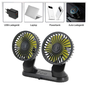 Einstellbarer Autoventilator
