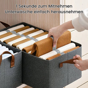 Zusammenklappbare Aufbewahrungsbox für den Schrank