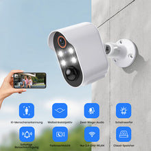 Laden Sie das Bild in den Galerie-Viewer, Kabellose 1080P-Überwachungskamera