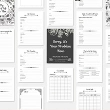 Laden Sie das Bild in den Galerie-Viewer, Entschuldigung, jetzt ist es dein Problem, denn ich bin tot