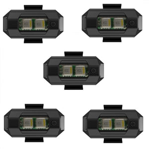 7 Farben LED-Flugzeug-Blitzlichter