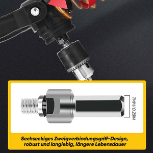 Rechtwinkliges Bohrfutter