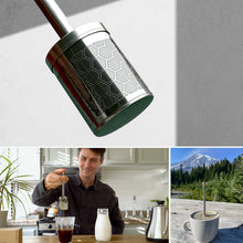 Laden Sie das Bild in den Galerie-Viewer, (Vorverkauf, Versand nach dem 15. Juni) Manueller Kaffeefilter aus rostfreiem Stahl
