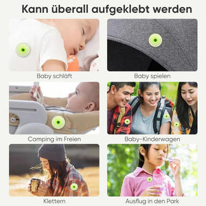 Anti-Moskito-Aufkleber mit ätherischen Ölen