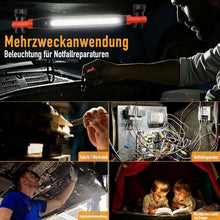 Laden Sie das Bild in den Galerie-Viewer, Magnetische, wiederaufladbare LED-Arbeitsleuchte