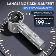Laden Sie das Bild in den Galerie-Viewer, Sakerplus Premium Handventilator mit Turbo-Luftstrom &amp; Akku