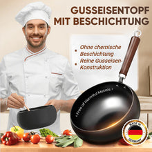 Laden Sie das Bild in den Galerie-Viewer, Antihaftbeschichteter Eisenwok