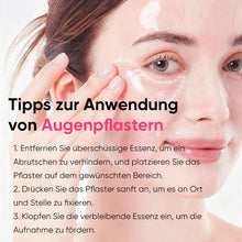 Laden Sie das Bild in den Galerie-Viewer, Das Peptid-Kollagen-Hydrogel-Augenpflaster (60 Pflaster)