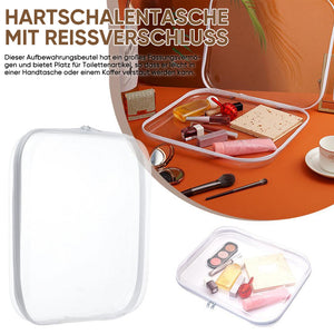 Hartschalentasche mit Doppelreißverschluss