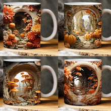 Laden Sie das Bild in den Galerie-Viewer, 3D Visuelles Muster Keramikbecher