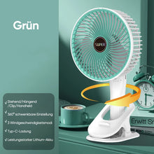 Laden Sie das Bild in den Galerie-Viewer, USB-Mini-Ventilator zum Anstecken