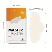Laden Sie das Bild in den Galerie-Viewer, Hydrokolloid-Nasenpflaster für Porenreinigung, 10 Stück