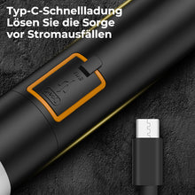 Laden Sie das Bild in den Galerie-Viewer, Aluminium-Taschenlampe mit starkem Licht