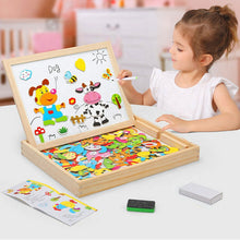 Laden Sie das Bild in den Galerie-Viewer, Kinderspielzeug, magnetische Puzzles