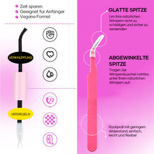 Laden Sie das Bild in den Galerie-Viewer, Wiederverwendbares selbstklebendes Wimpernset