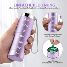 Laden Sie das Bild in den Galerie-Viewer, Metall-Wochenmedikamentendosierer