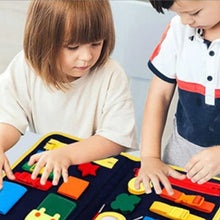 Laden Sie das Bild in den Galerie-Viewer, Beschäftigungstafel für Kinder, Früherziehung Spielzeug