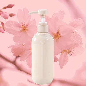 Kirschblütenshampoo oder Duschgel