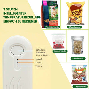 Tragbare wiederaufladbare Drucksiegelmaschine