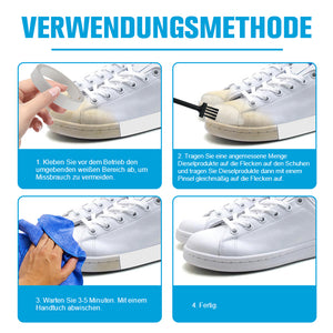 Fleckentferner für weiße Schuhe
