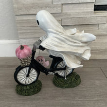 Laden Sie das Bild in den Galerie-Viewer, Geisterreitendes Fahrradornament, Halloween-Dekoration