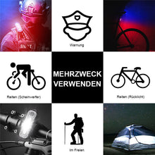 Laden Sie das Bild in den Galerie-Viewer, Fahrrad-Warnrückleuchten