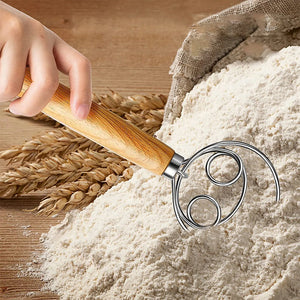 Mehlmixer mit Eichengriff